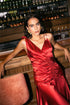 Marea Lux Dress Red
